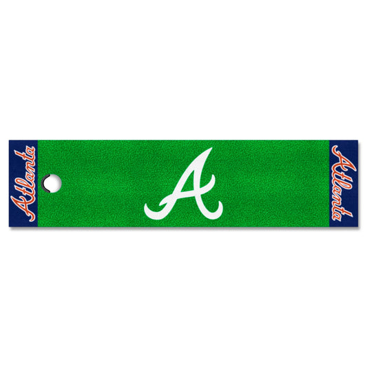 Atlanta Braves Putting Green Mat - 1.5ft. x 6ft. - Atlanta Braves