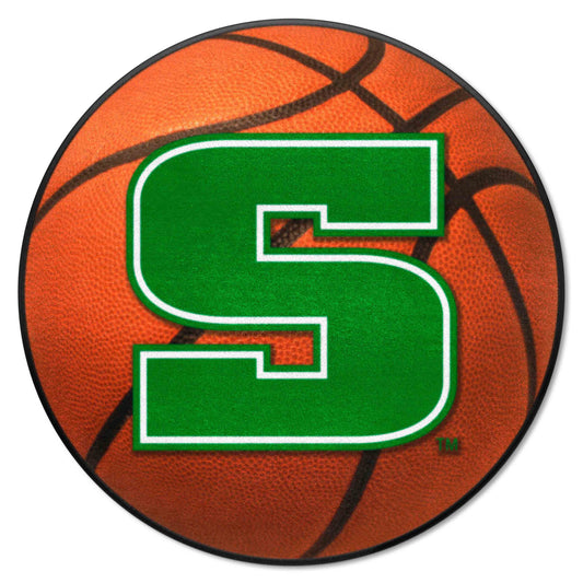 Slippery Rock The Rock Basketball Rug - 27in. Diameter