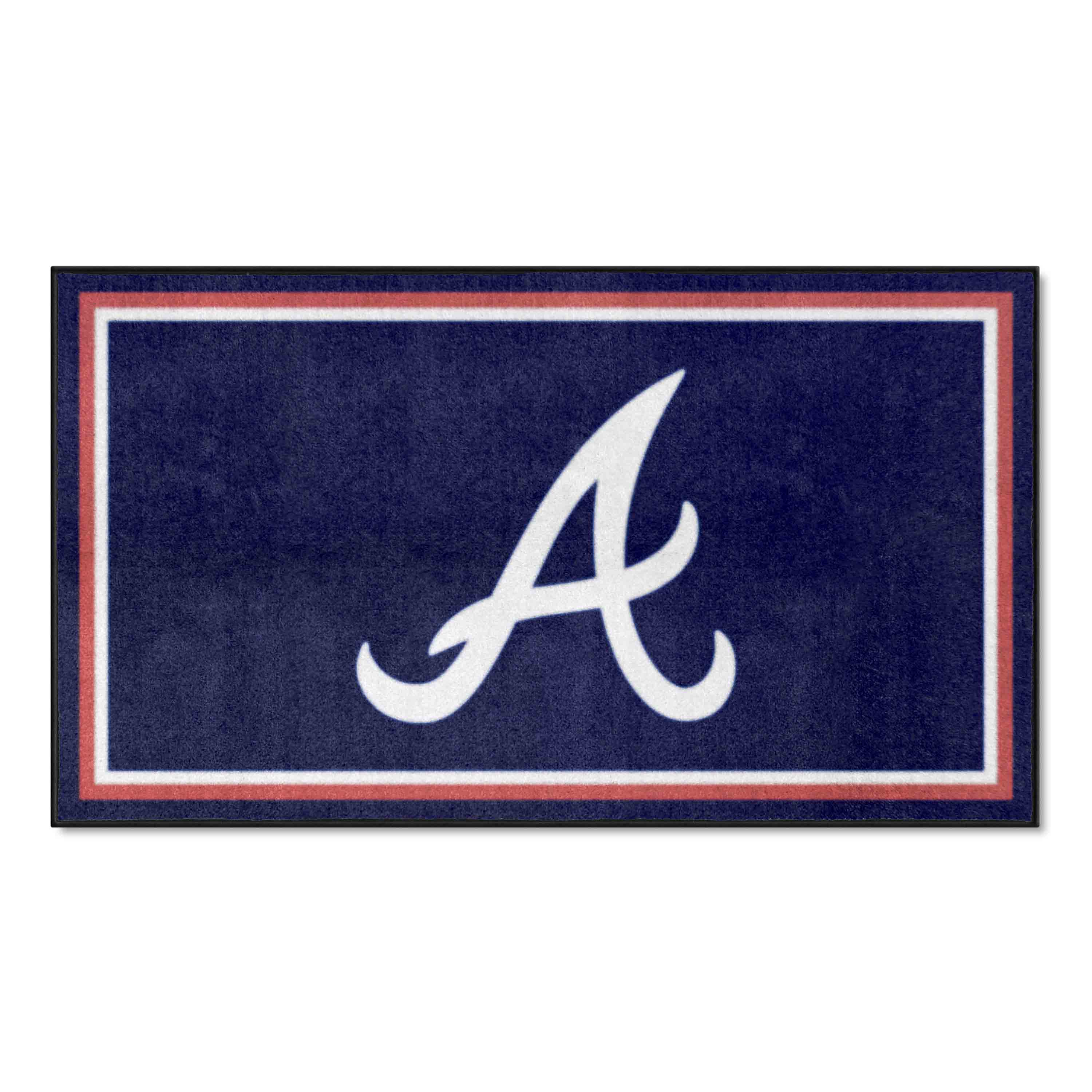 Atlanta Braves 3ft. x 5ft. Plush Area Rug - Atlanta Braves