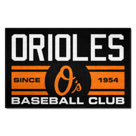 Baltimore Orioles Starter Mat Accent Rug - 19in. x 30in. - Baltimore Orioles