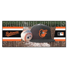 Baltimore Orioles Baseball Runner Rug - 30in. x 72in. - Baltimore Orioles