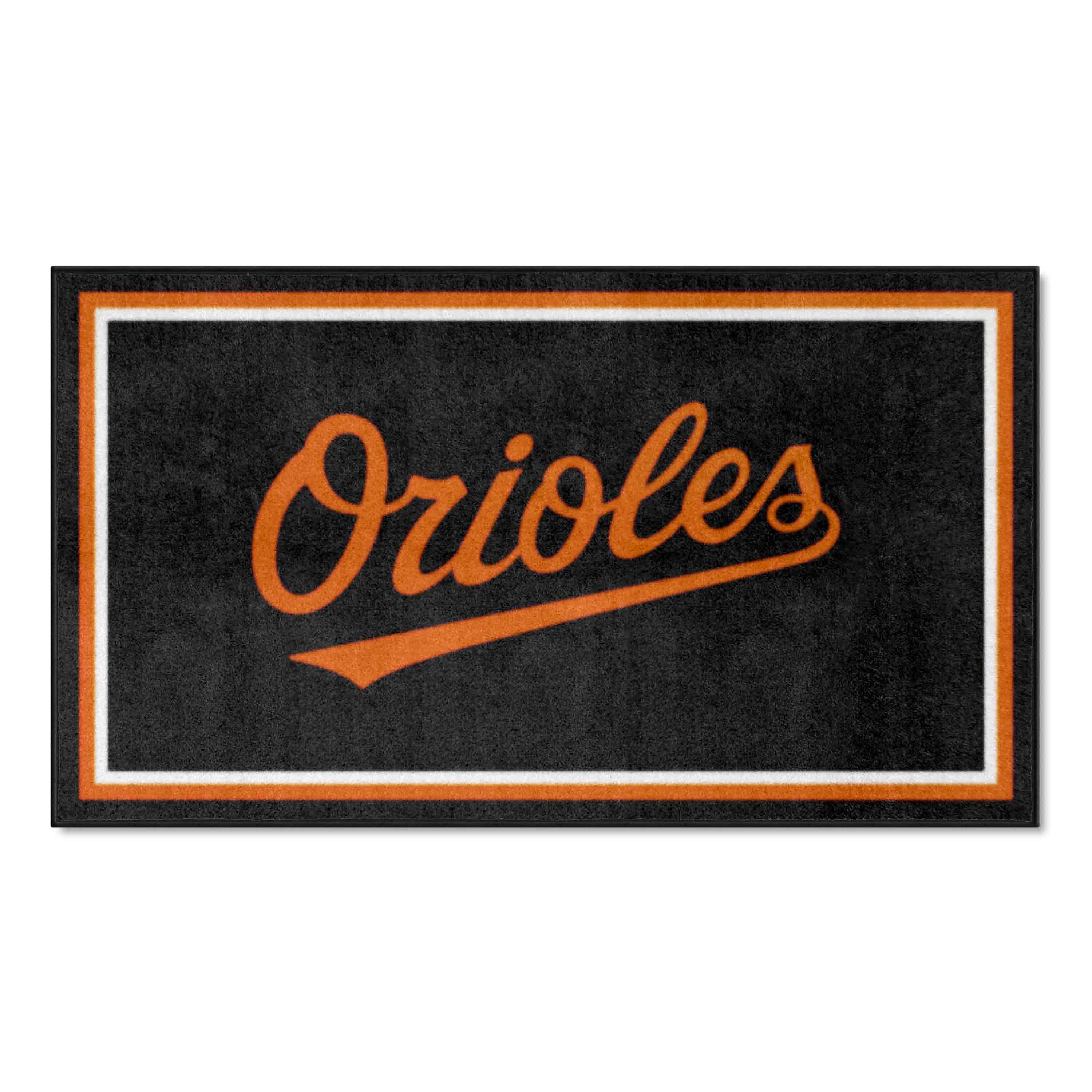 Baltimore Orioles 3ft. x 5ft. Plush Area Rug - Baltimore Orioles