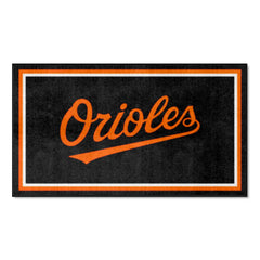 Baltimore Orioles 3ft. x 5ft. Plush Area Rug - Baltimore Orioles