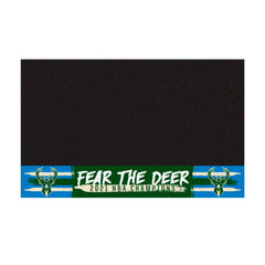 Milwaukee Bucks 2021 NBA Champions Vinyl Grill Mat - 26in. x 42in.