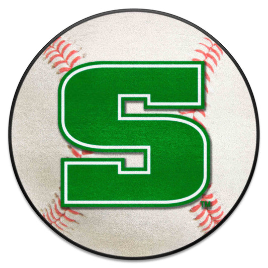 Slippery Rock The Rock Baseball Rug - 27in. Diameter