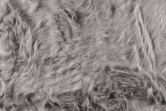 2' X 3' Grey Animal Print Area Rug