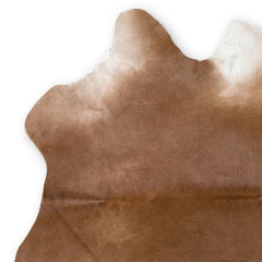 2' X 3' Tan Print Cowhide Area Rug