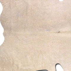 6' X 7' Off White Natural Cowhide Area Rug - Homeroots