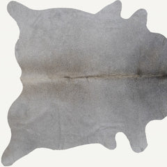 72" X 84" Natural And Light Gray Cowhide  Area Rug