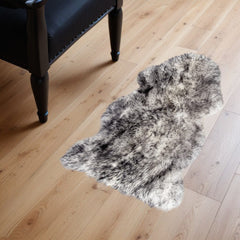 Gradient Grey Animal Print Area Rug - Homeroots