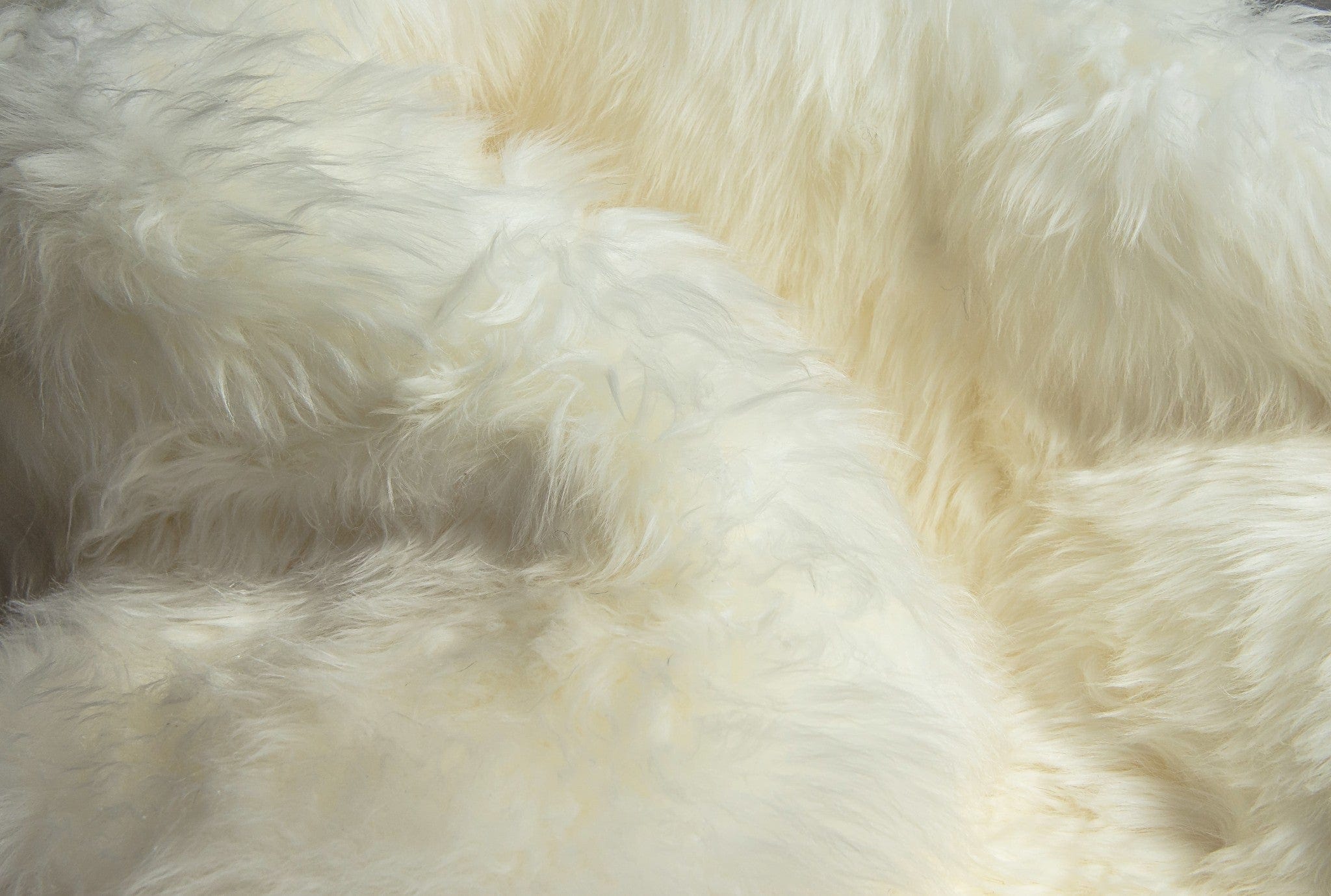 6' X 8' Natural New Zealand Sheepskin Area Rug - Homeroots