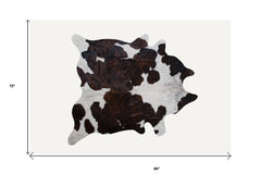 72" X 84" Tricolor Cowhide - Rug