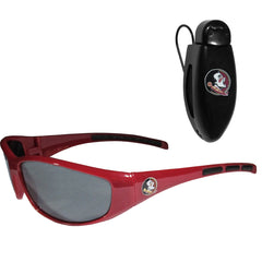 Florida St. Seminoles Wrap Sunglass with Visor Clip