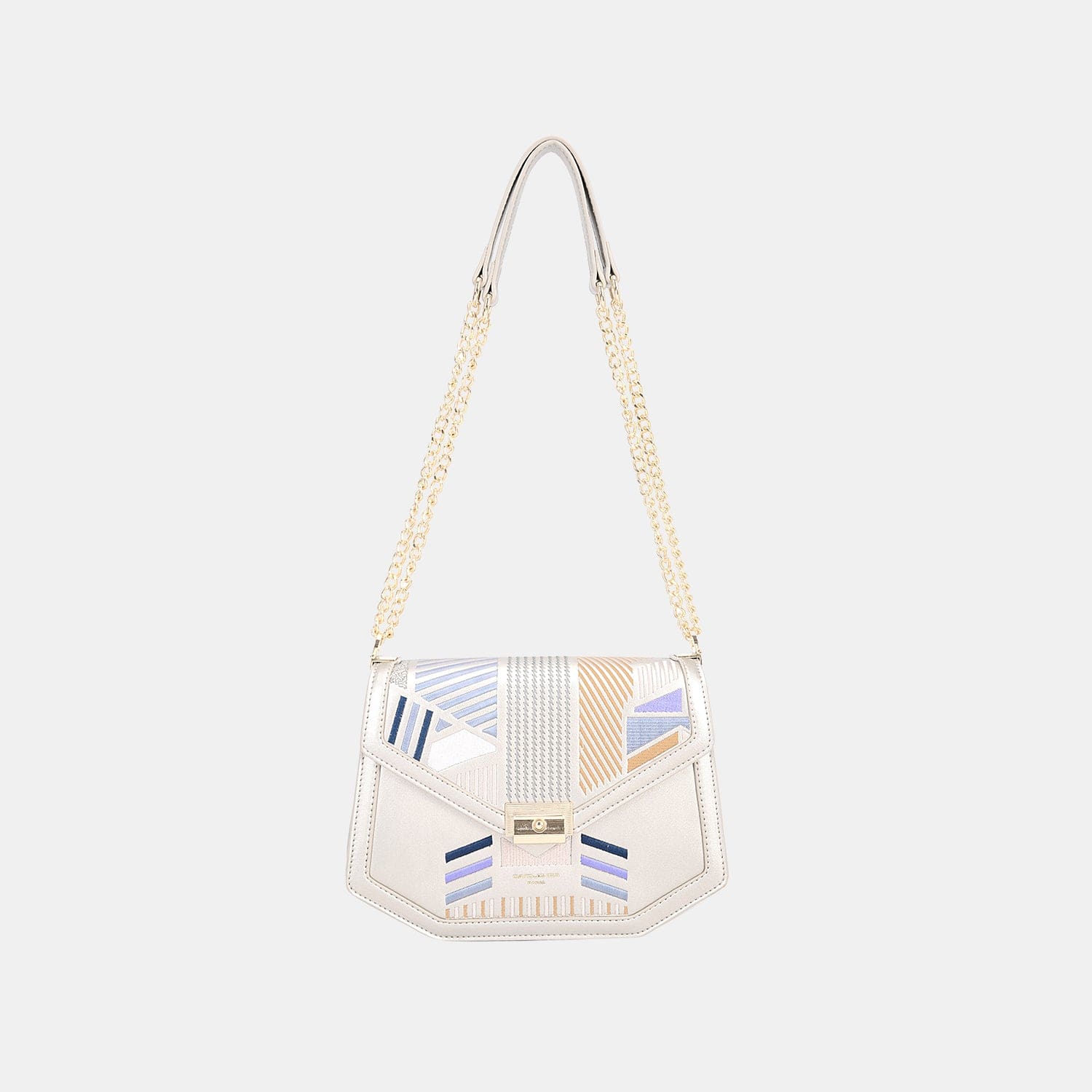 David Jones Geometric Print Crossbody Bag Trendsi