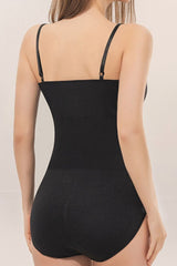 Basic Bae Full Size Scoop Neck Butt Lifting Bodysuit - Trendsi