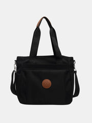 Nylon Solid Color Tote Bag - Trendsi