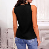 Full Size V-Neck Wide Strap Tank - Trendsi