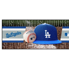 Los Angeles Dodgers Baseball Runner Rug - 30in. x 72in.