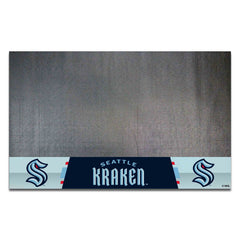 Seattle Kraken Vinyl Grill Mat - 26in. x 42in.