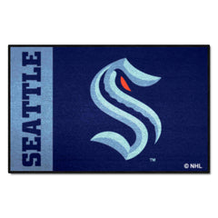 Seattle Kraken Starter Mat Accent Rug - 19in. x 30in.