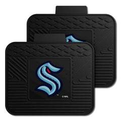 Seattle Kraken Back Seat Car Utility Mats - 2 Piece Set