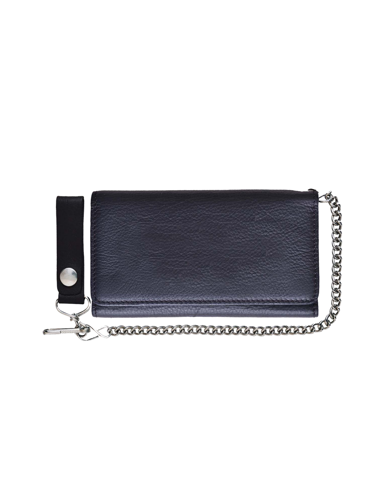 Unik International Cowhide 7" x 3" Biker Chain Wallet