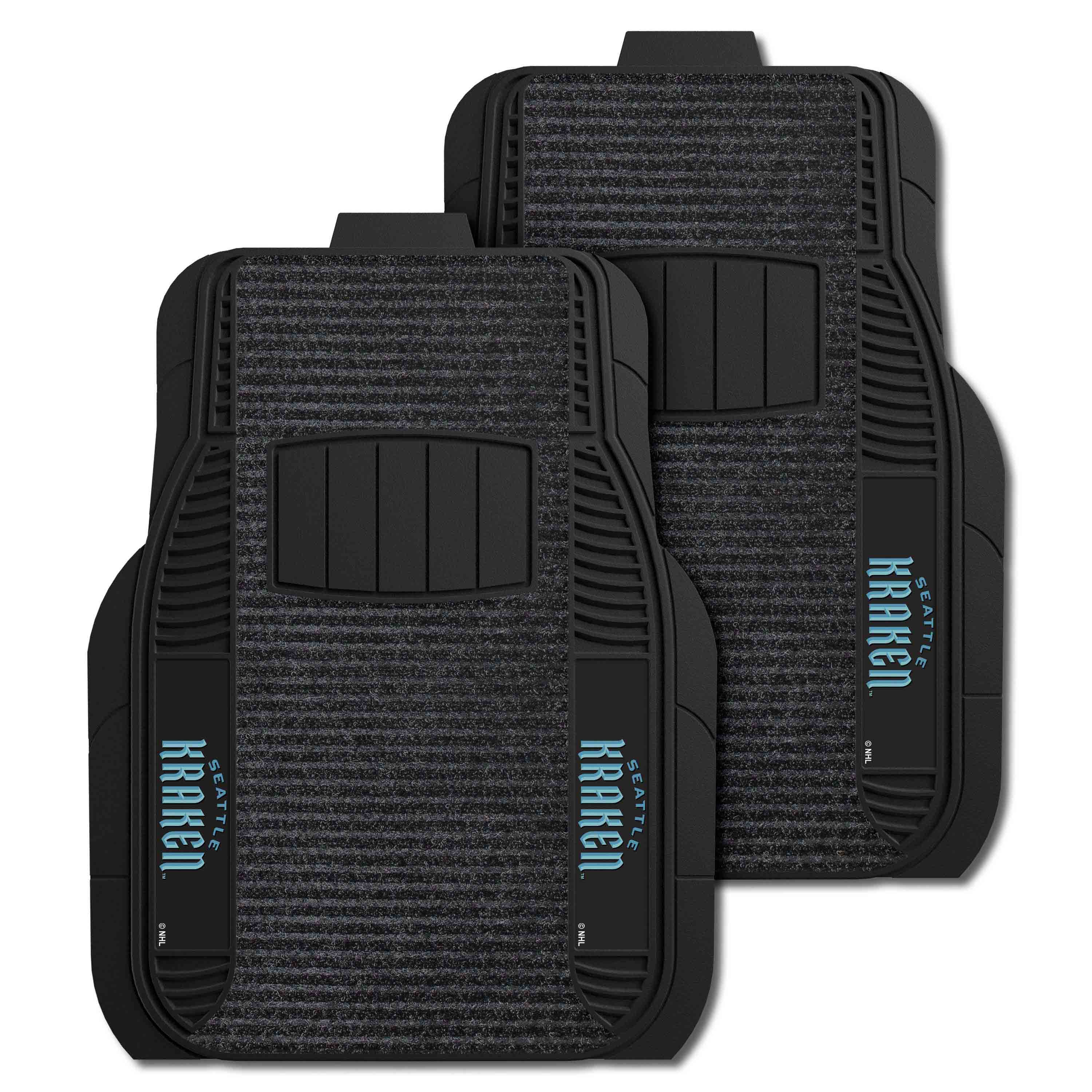 Seattle Kraken 2 Piece Deluxe Car Mat Set