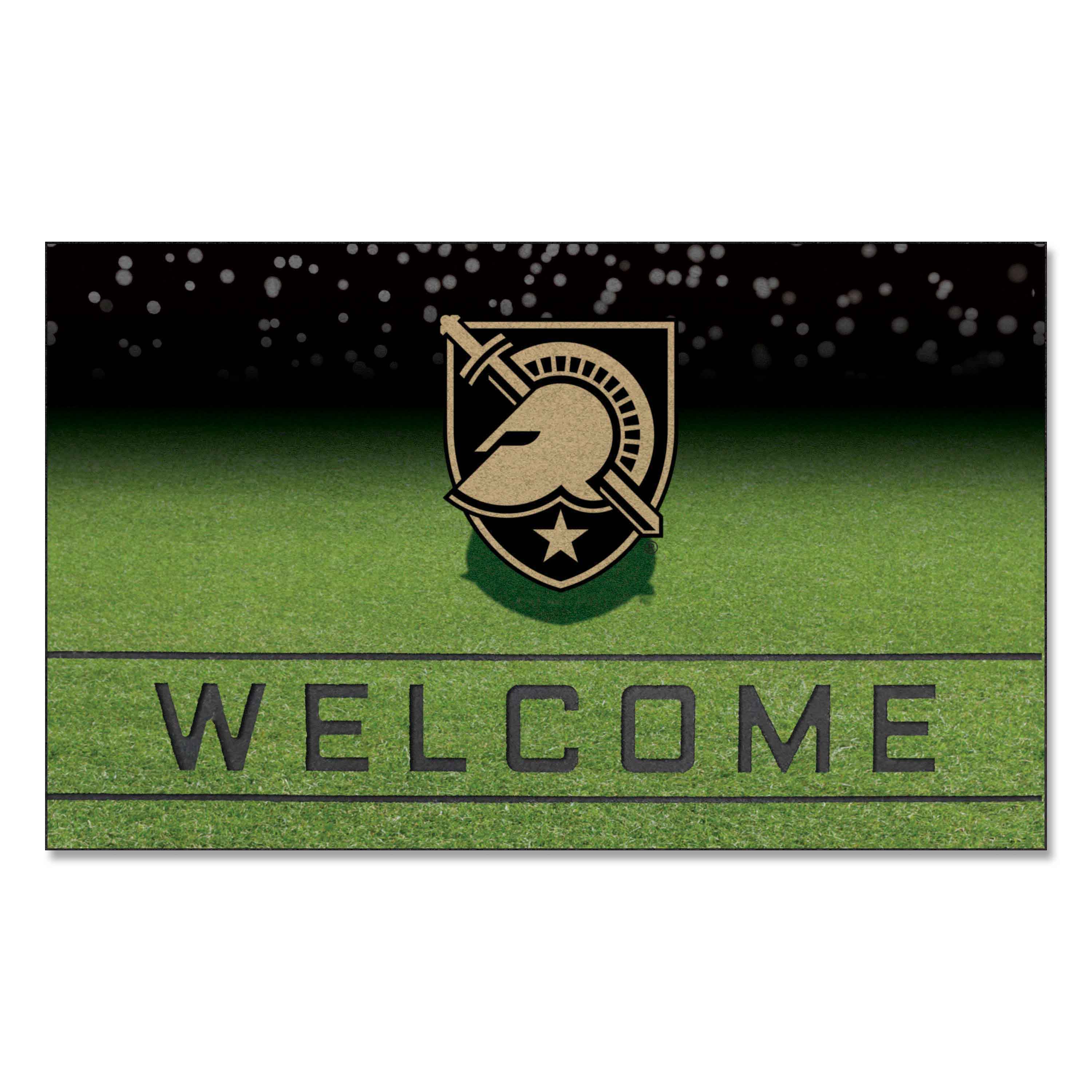 Army West Point Black Knights Rubber Door Mat - 18in. x 30in.