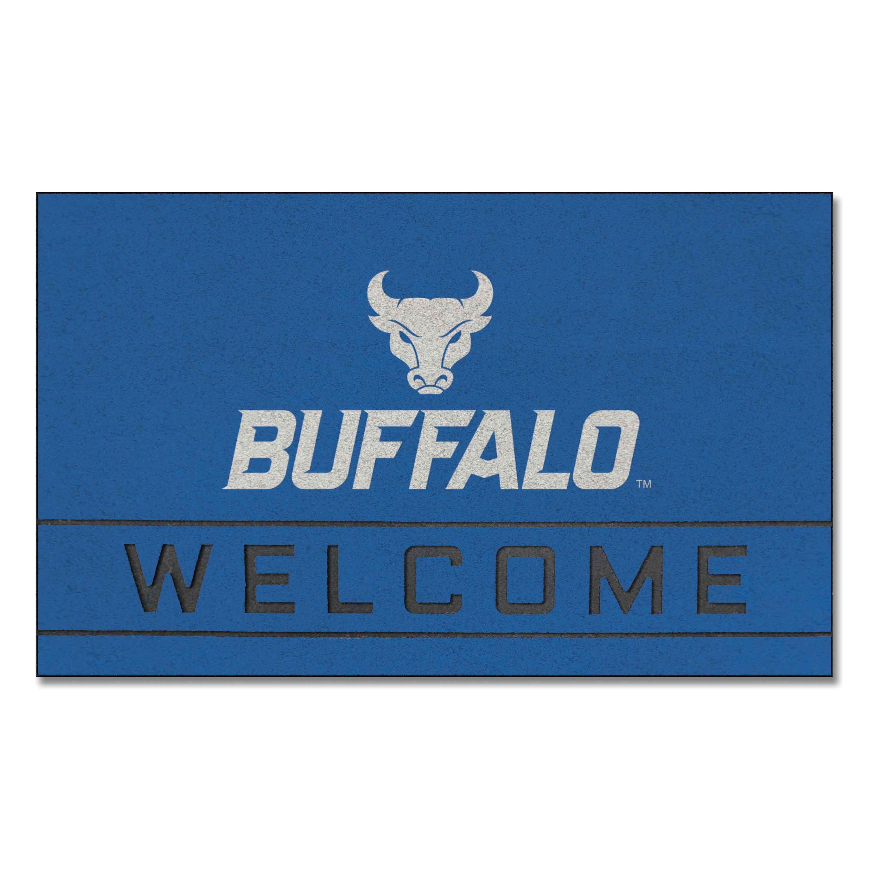 Buffalo Bulls Rubber Door Mat - 18in. x 30in.