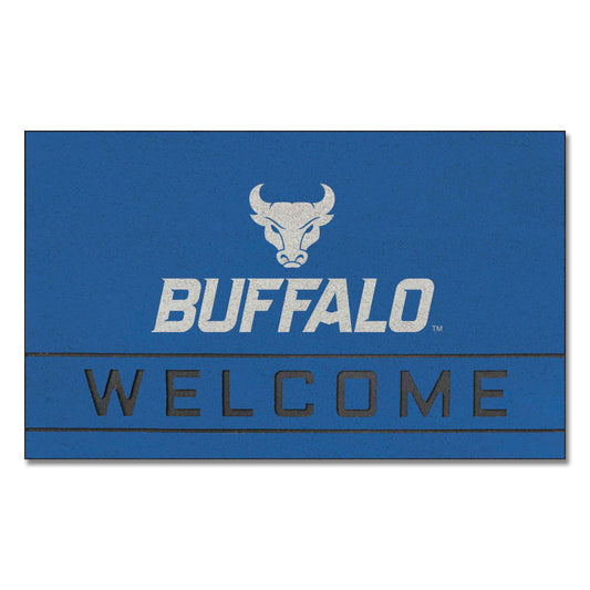 Buffalo Bulls Rubber Door Mat - 18in. x 30in. - Buffalo