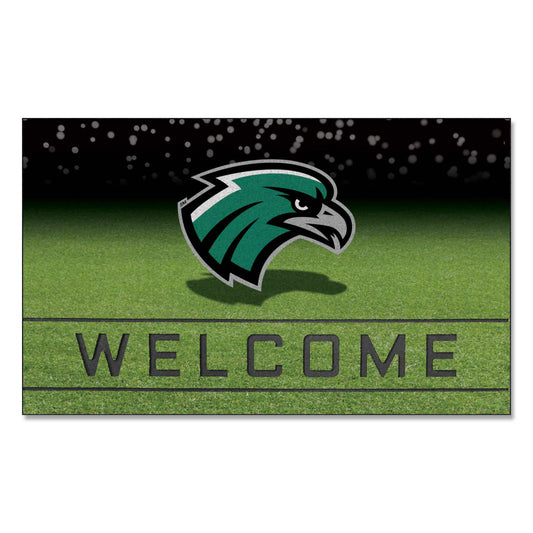 Northeastern State Riverhawks Rubber Door Mat - 18in. x 30in.