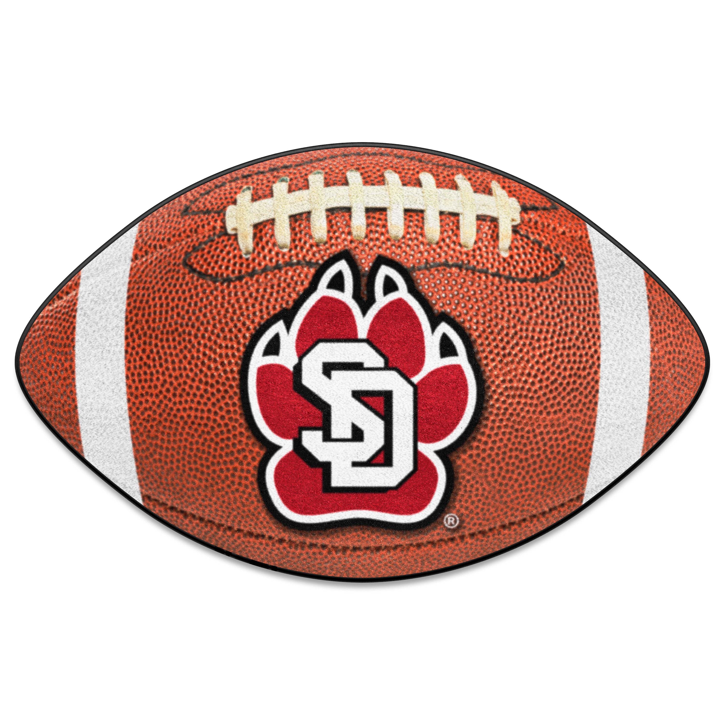 South Dakota Coyotes Football Rug - 20.5in. x 32.5in.