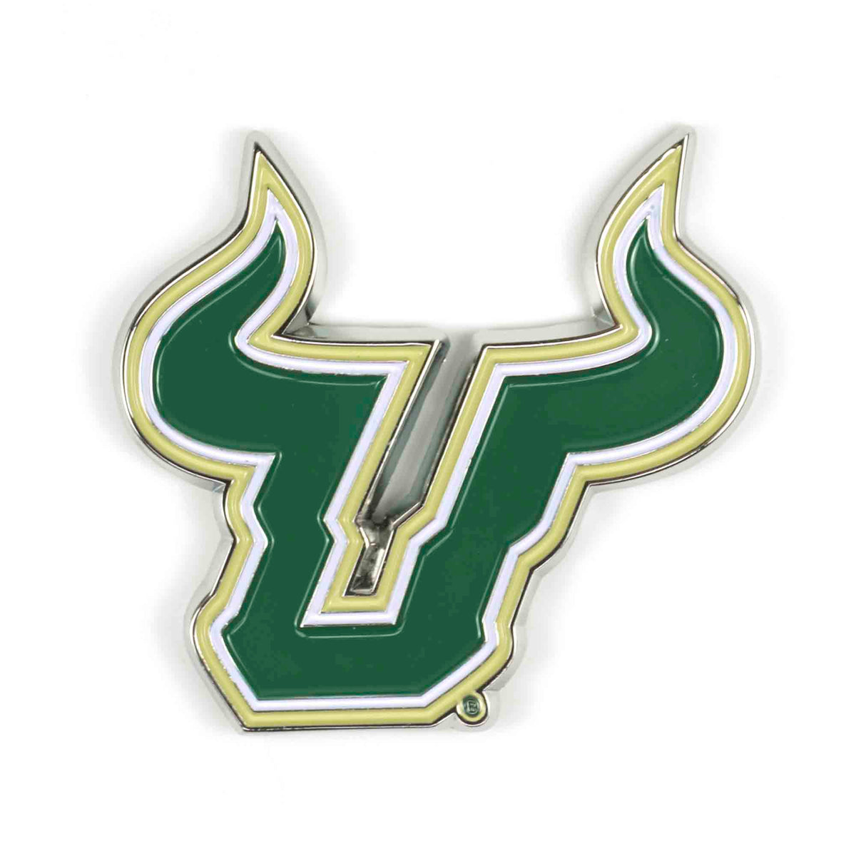 South Florida Bulls 3D Color Metal Emblem