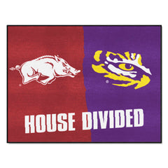 House Divided - Georgia Tech / Georgia House Divided House Divided Rug - 34 in. x 42.5 in. - House Divided - Georgia Tech / Georgia