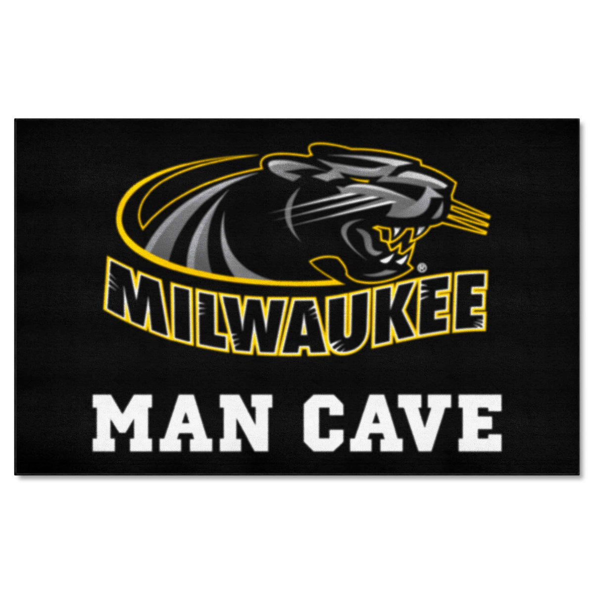 Wisconsin-Milwaukee Panthers Man Cave Ulti-Mat Rug - 5ft. x 8ft.