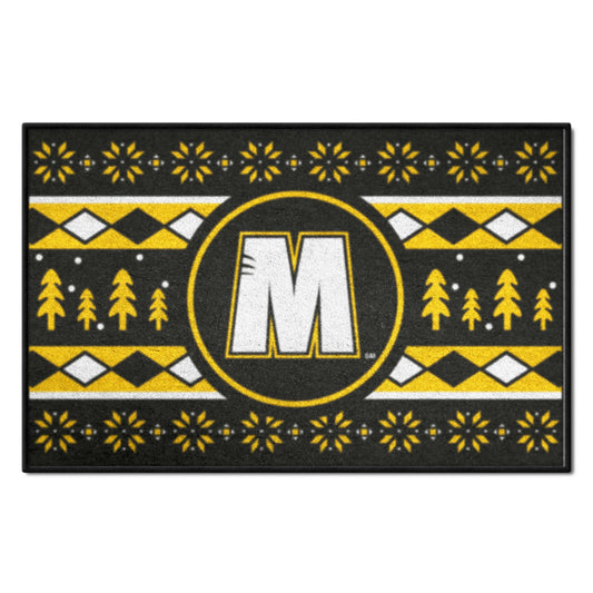 Wisconsin-Milwaukee Panthers Holiday Sweater Starter Mat Accent Rug - 19in. x 30in.