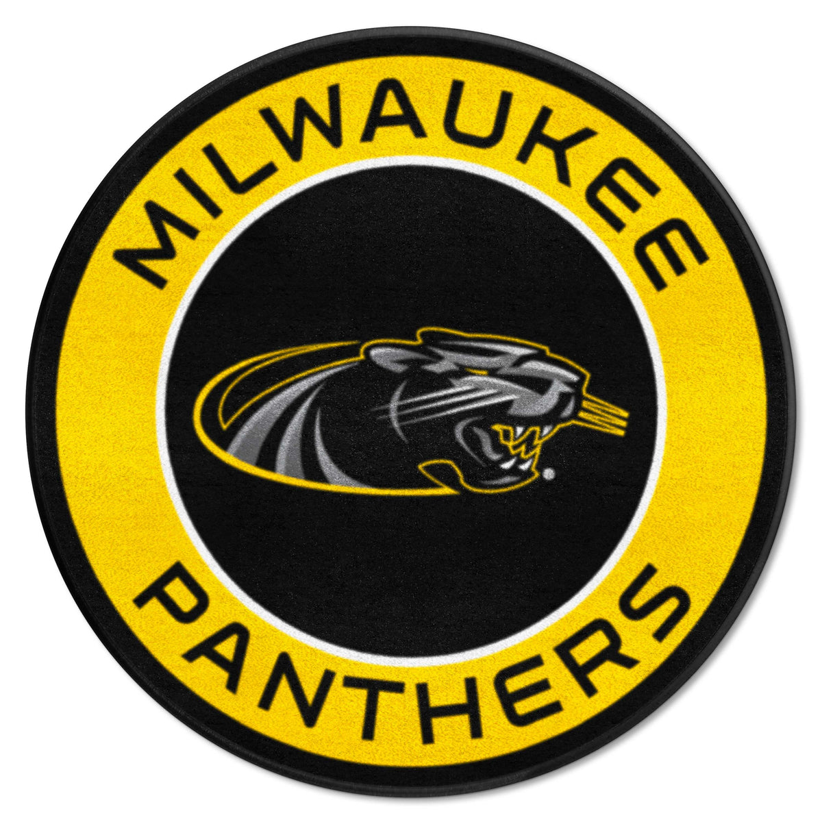 Wisconsin-Milwaukee Panthers Roundel Rug - 27in. Diameter