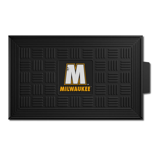 Wisconsin-Milwaukee Panthers Heavy Duty Vinyl Medallion Door Mat - 19.5in. x 31in.