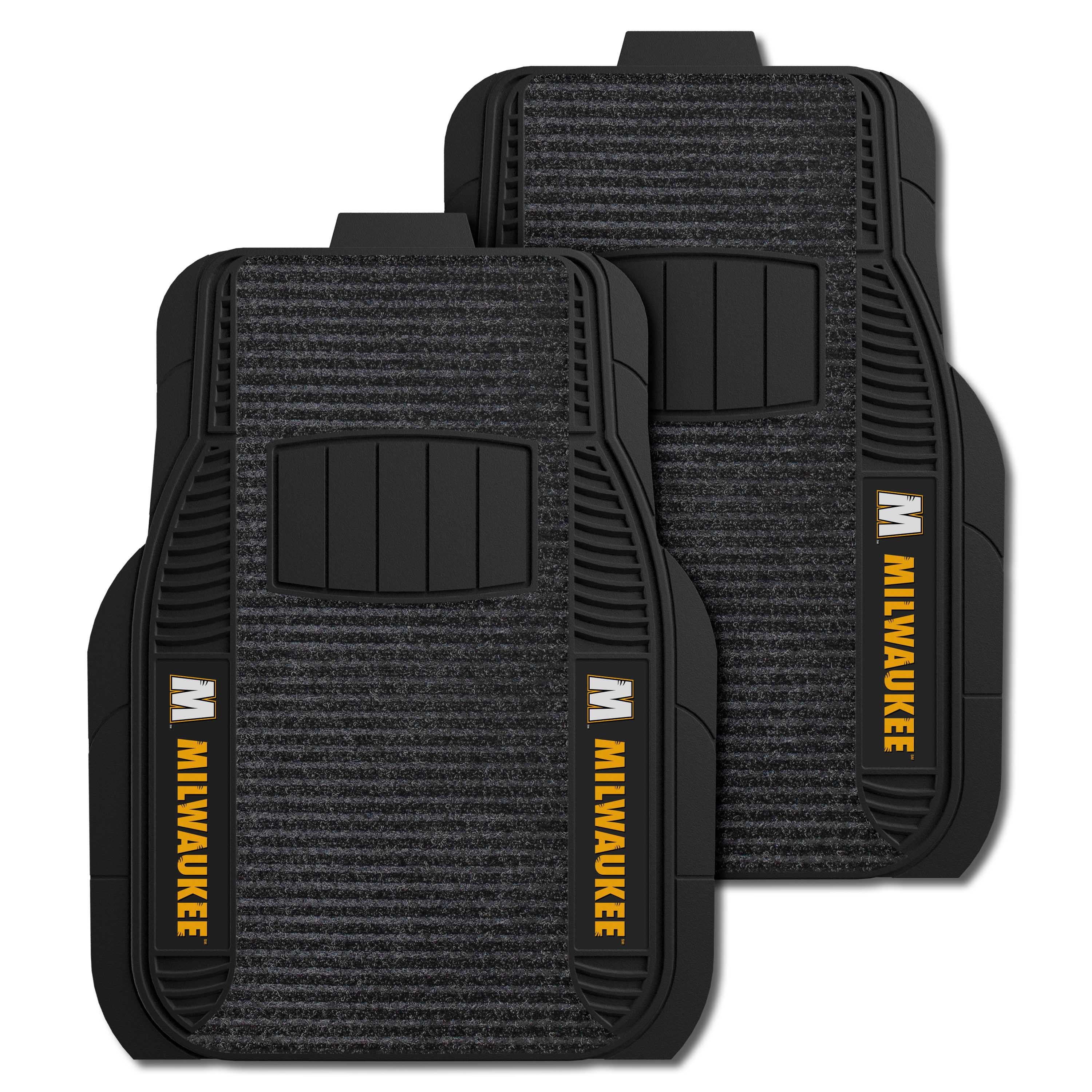 Wisconsin-Milwaukee Panthers 2 Piece Deluxe Car Mat Set