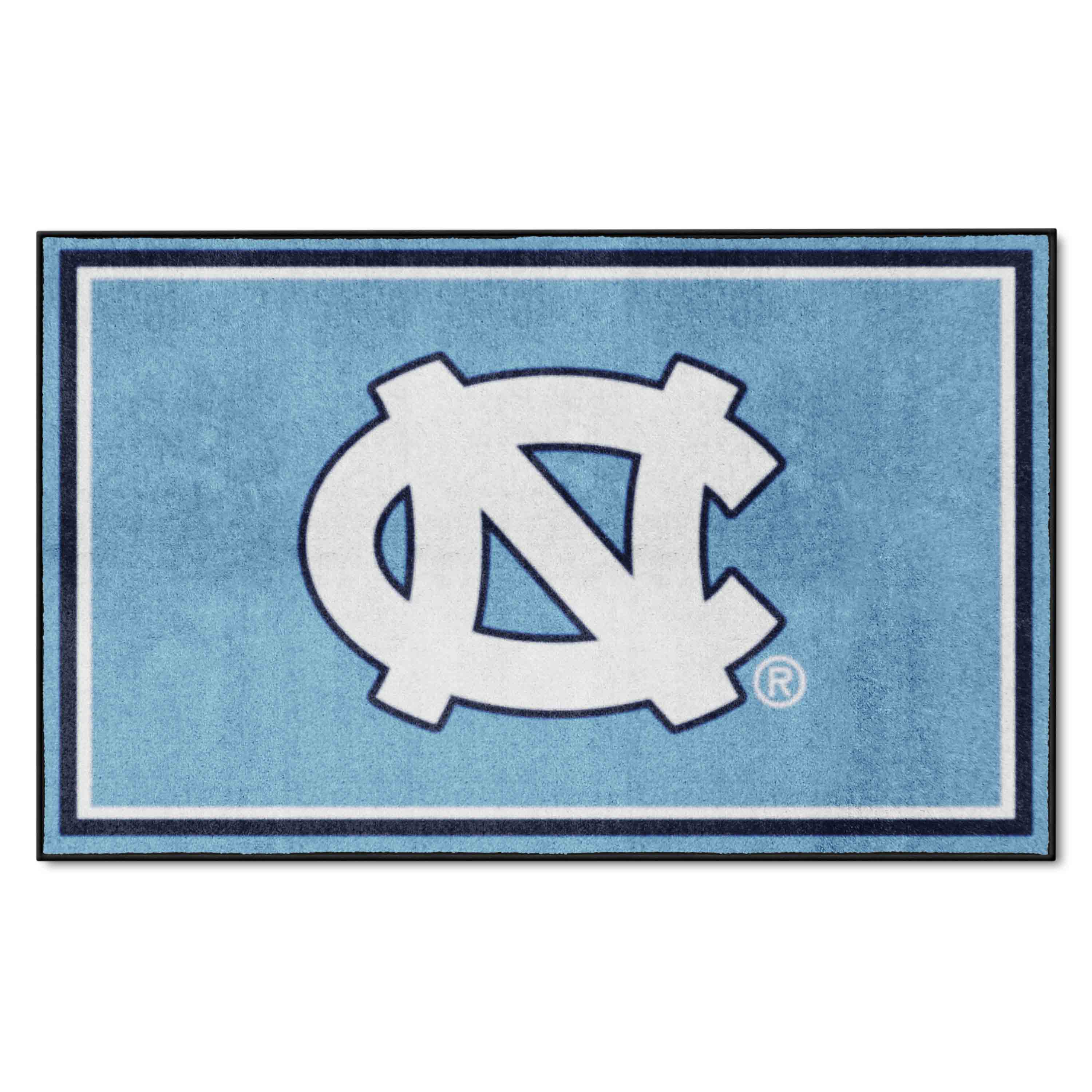 North Carolina Tar Heels 4ft. x 6ft. Plush Area Rug