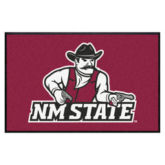 New Mexico State4X6 High-Traffic Mat with Durable Rubber Backing - Landscape Orientation - New Mexico State