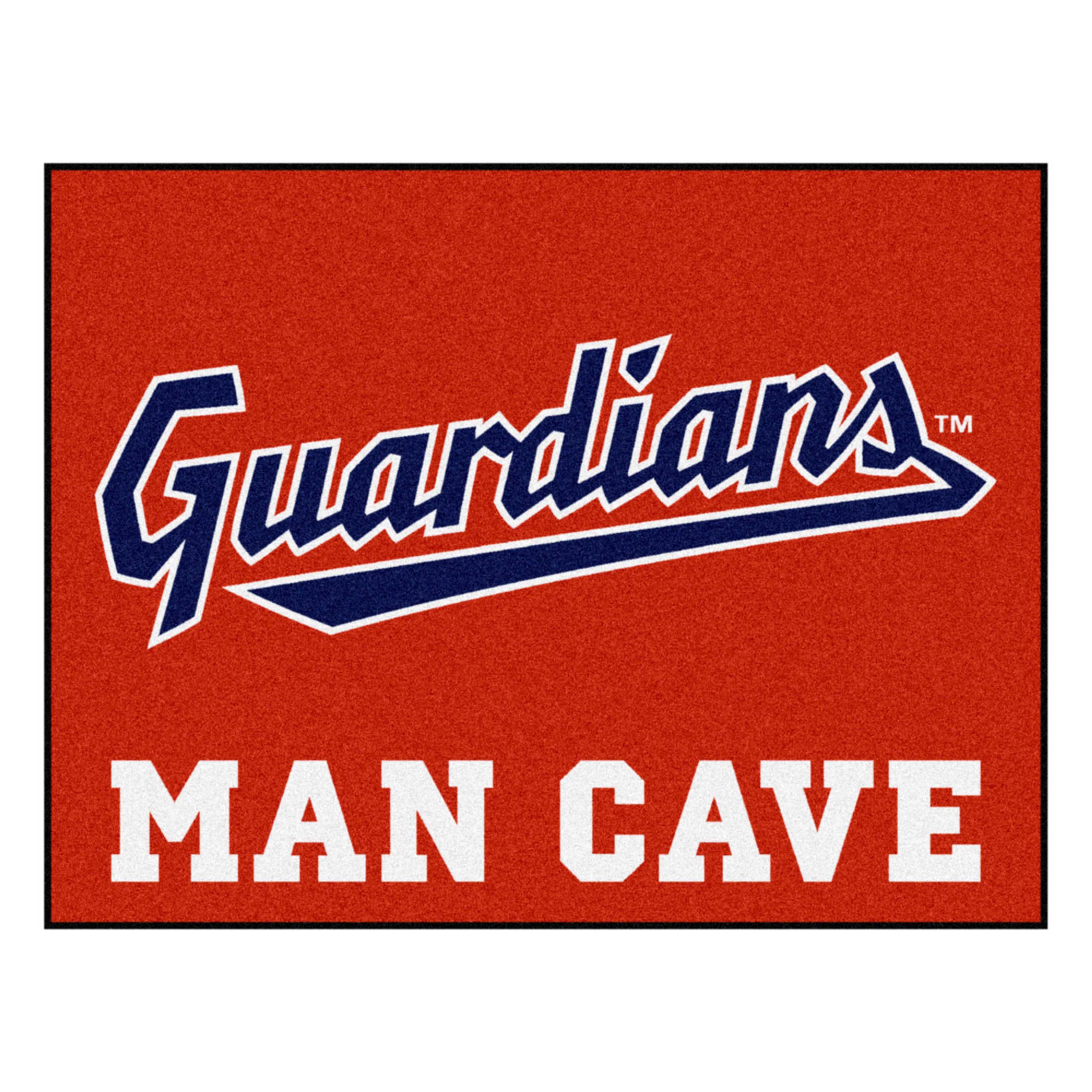 Cleveland Guardians Man Cave All-Star Rug - 34 in. x 42.5 in. - Cleveland Guardians