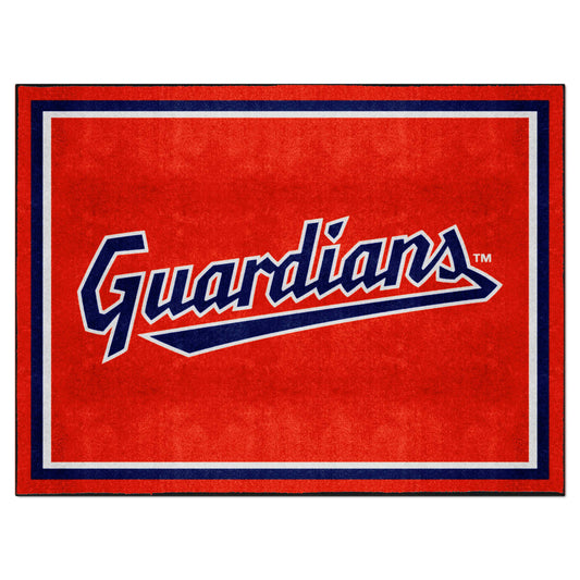 Cleveland Guardians 8ft. x 10 ft. Plush Area Rug