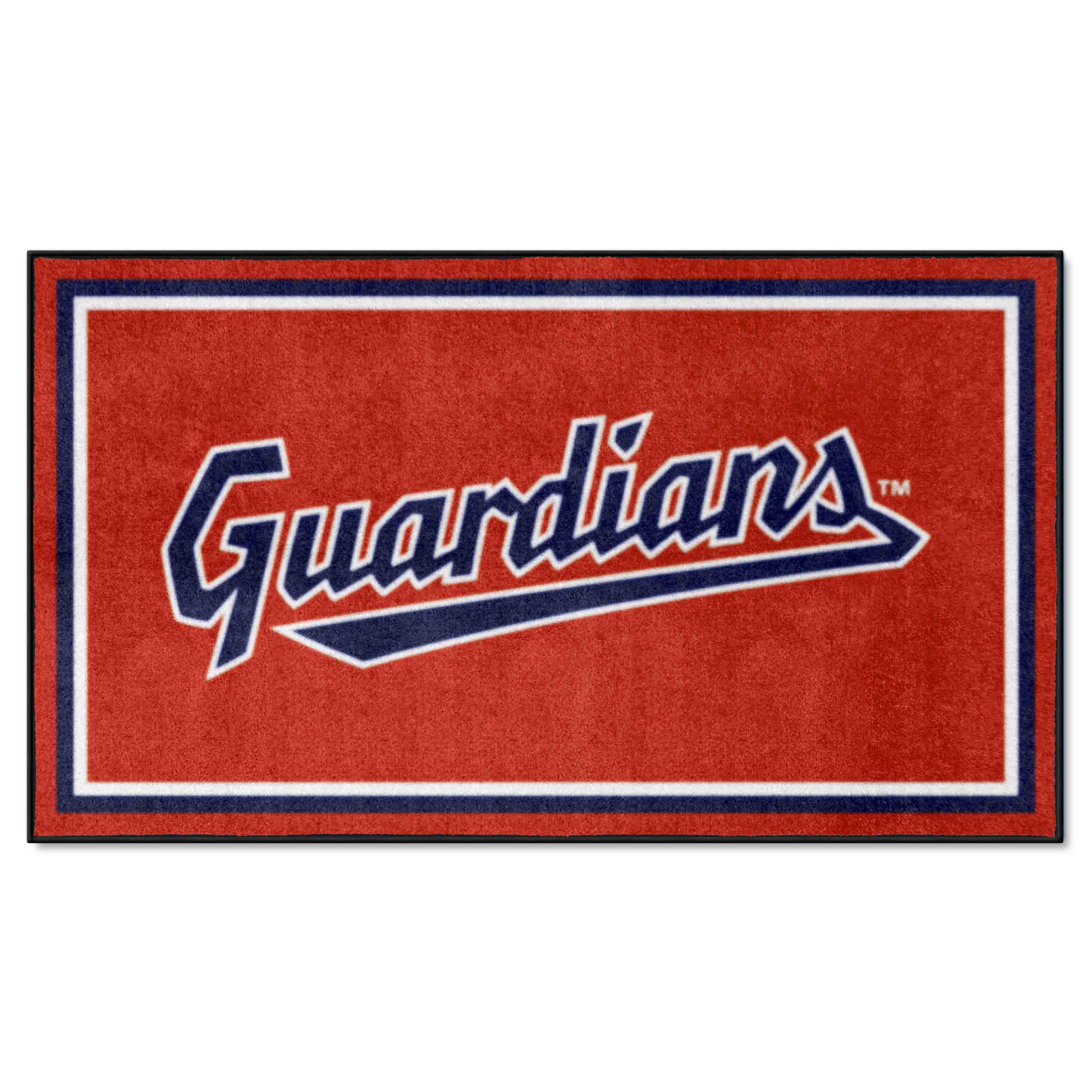 Cleveland Guardians 3ft. x 5ft. Plush Area Rug