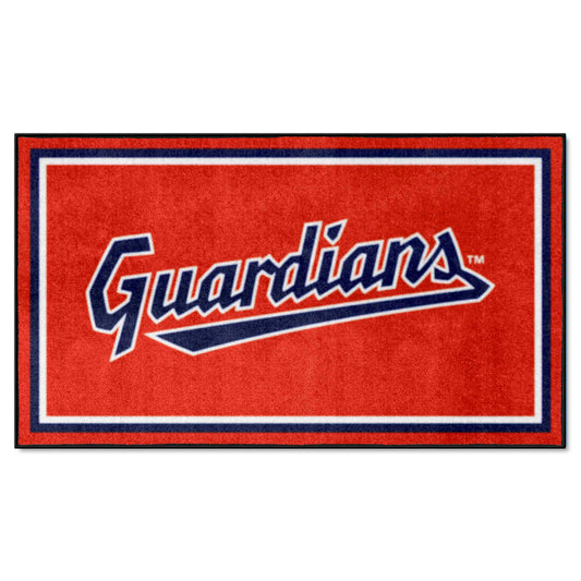 Cleveland Guardians 3ft. x 5ft. Plush Area Rug