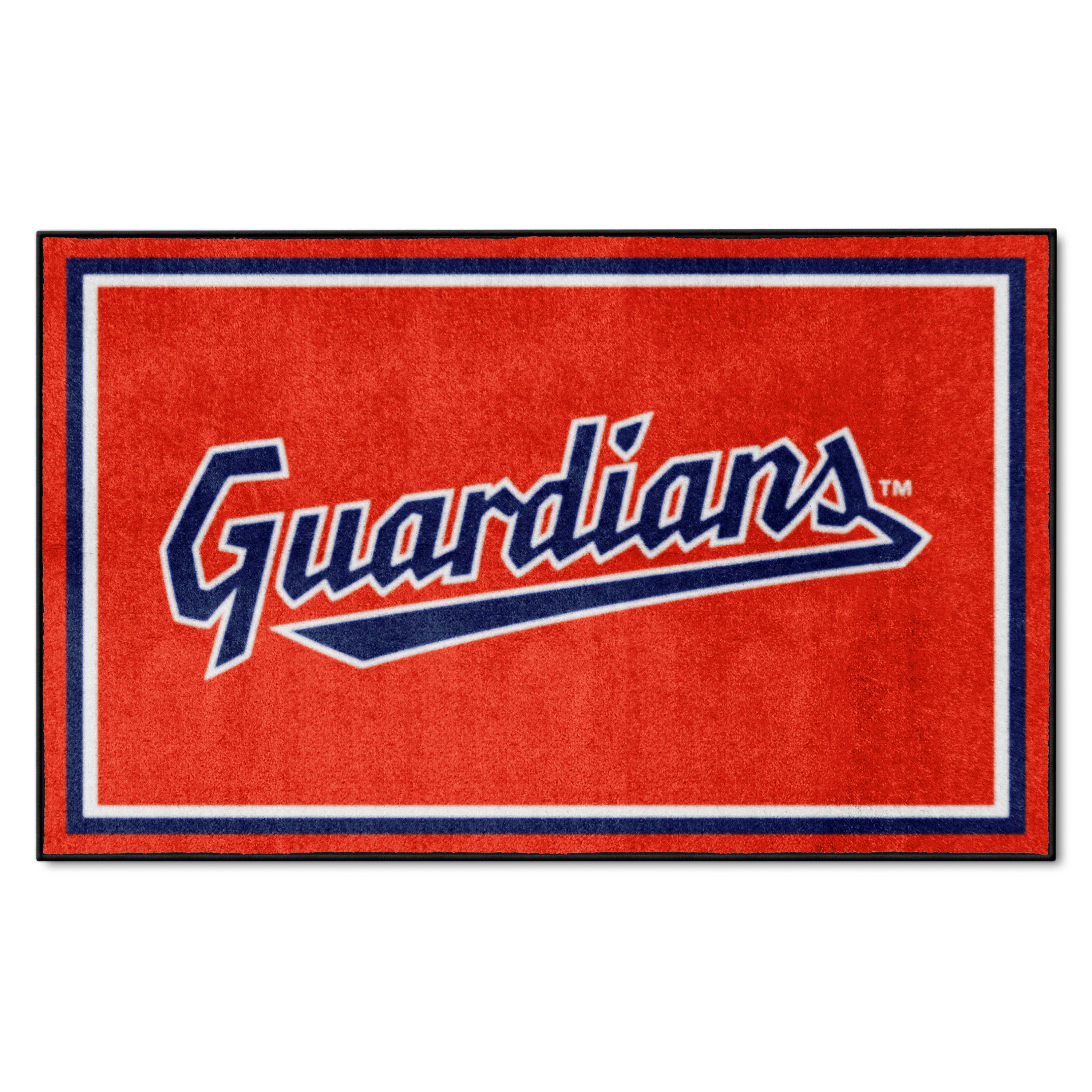 Cleveland Guardians 4ft. x 6ft. Plush Area Rug - Cleveland Guardians