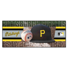 Pittsburgh Pirates Baseball Runner Rug - 30in. x 72in.