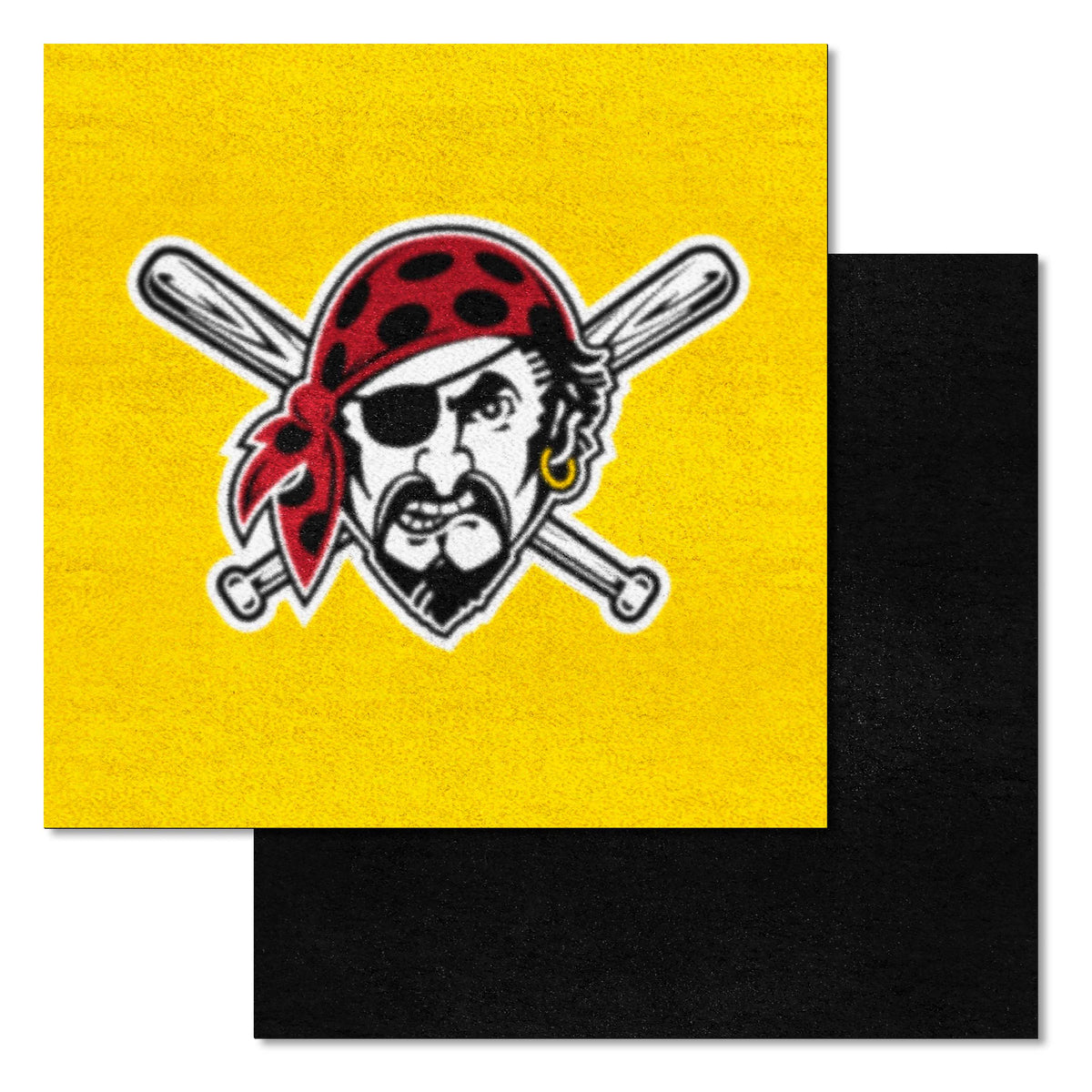 Pittsburgh Pirates Team Carpet Tiles - 45 Sq Ft.