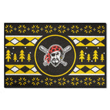 Pittsburgh Pirates Holiday Sweater Starter Mat Accent Rug - 19in. x 30in.