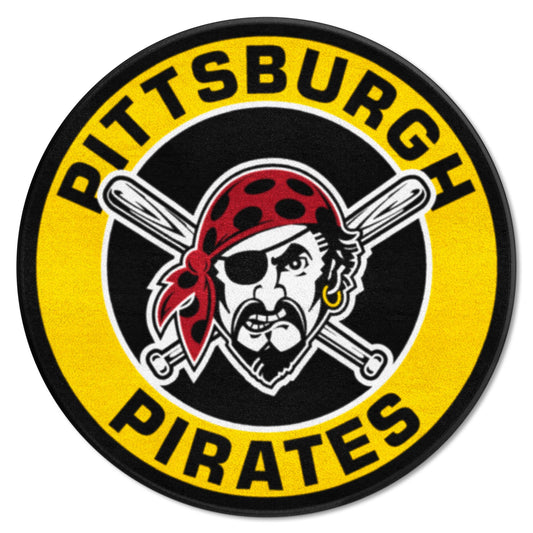 Pittsburgh Pirates Roundel Rug - 27in. Diameter